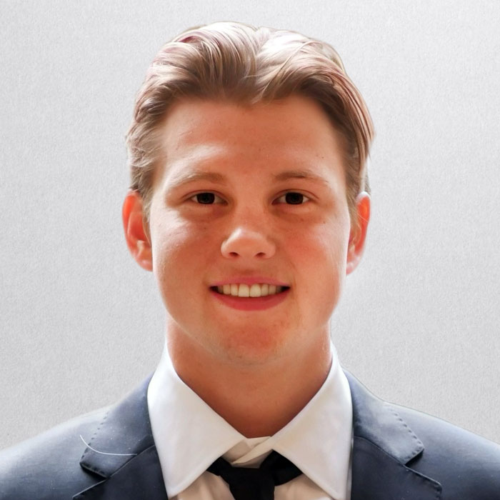 Portrait of Harris Durham, team member at Graham Sports & Entertainment Partners.