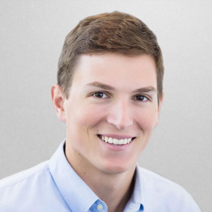 Portrait of Mitchell Parrott, team member at Graham Sports & Entertainment Partners.